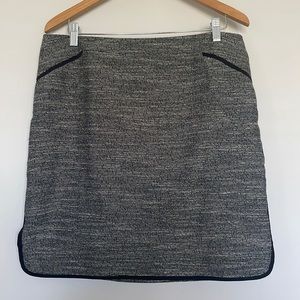 Vince Camuto Black Tweed Skirt Sz 12 EUC